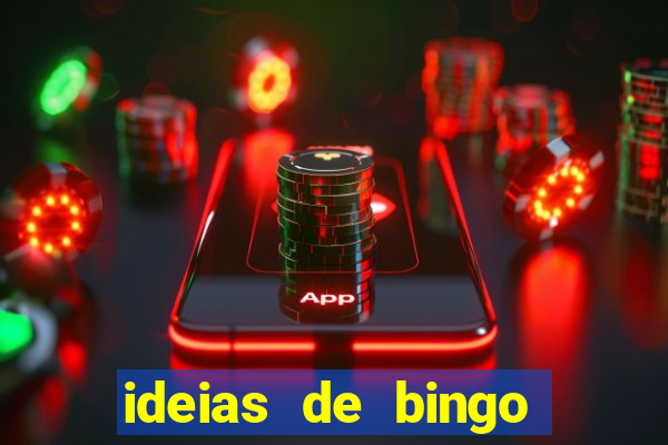 ideias de bingo para o natal